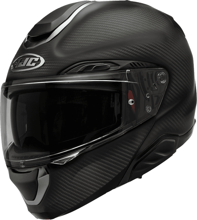 HJC 01003335 RPHA 91 Carbon Modular Helmet - Solid - Matte Carbon - Small — image 5 of 5