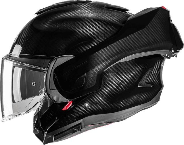 HJC 01003342 F100 Carbon Modular Helmet - Solid - Matte Carbon - Small — image 1 of 2