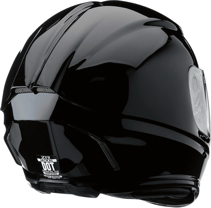 Z1R 0101-10792 Jackal Helmet - Black - Small — image 4 of 7