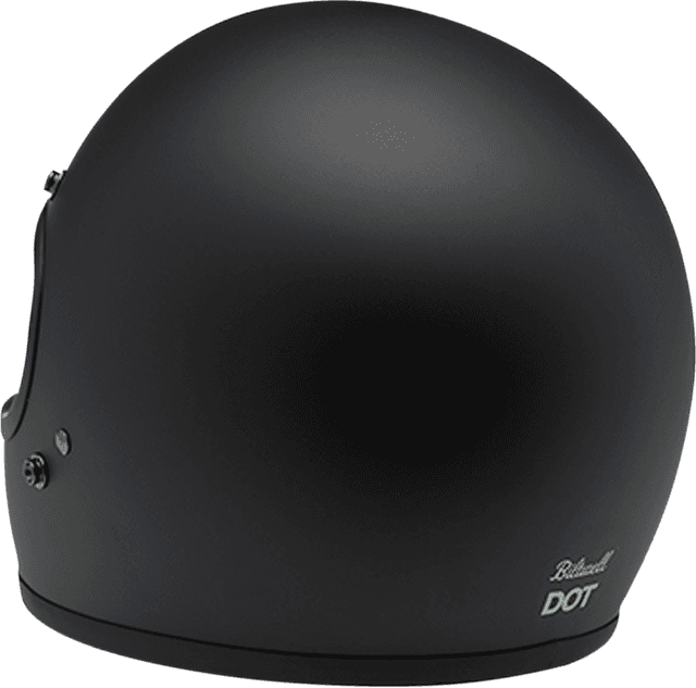BILTWELL 0101-11408 Gringo Helmet - Flat Black - XS — image 4 of 6