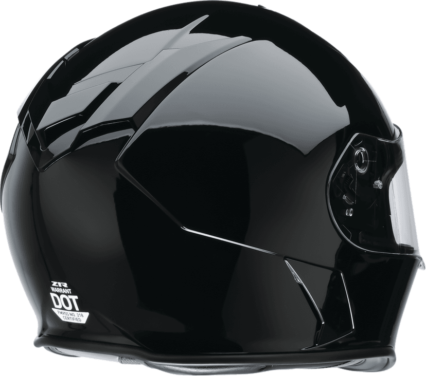 Z1R 0101-13148 Warrant Helmet - Black - Medium — image 4 of 4