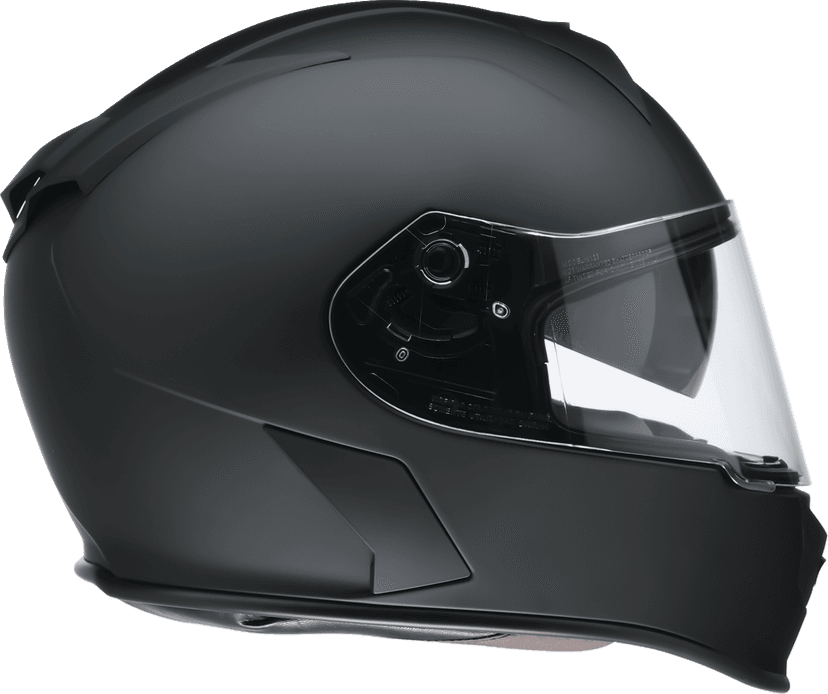 Z1R 0101-13157 Warrant Helmet - Flat Black - 2XL — image 3 of 4