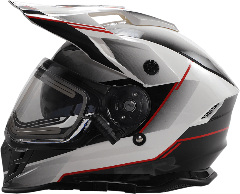 Z1R 0101-14053 Range Snow Helmet - Bladestorm - Electric - Dual Pane - Black/Red/White - XS — image 5 of 5