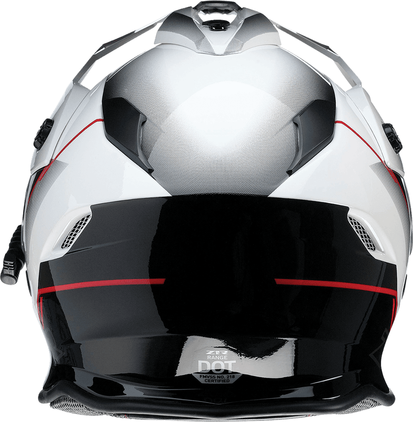 Z1R 0101-14053 Range Snow Helmet - Bladestorm - Electric - Dual Pane - Black/Red/White - XS — image 2 of 5