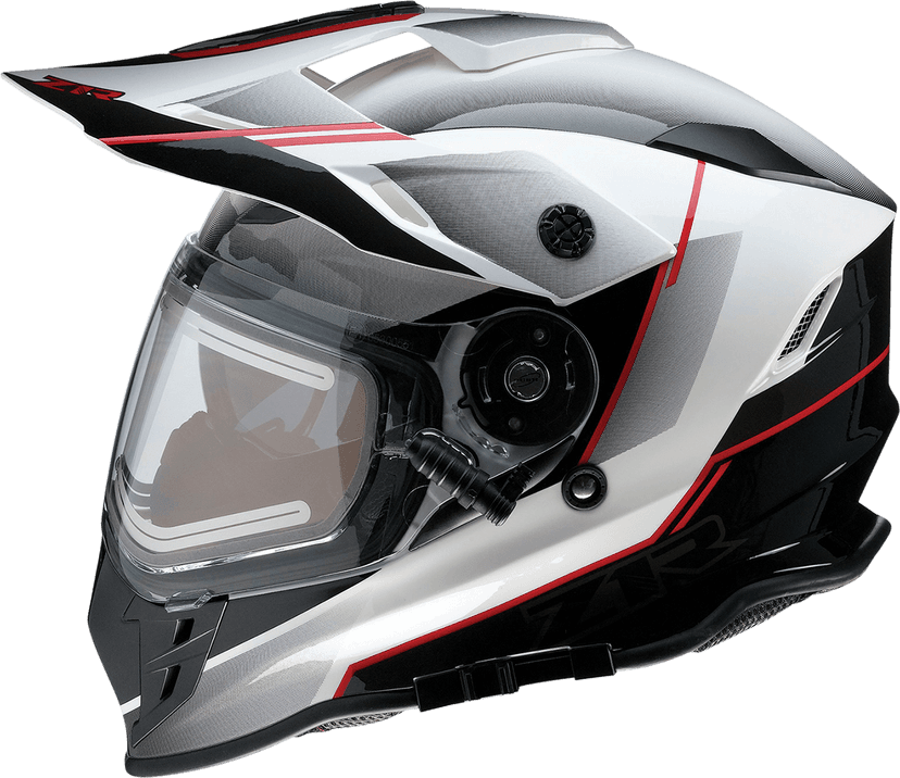 Z1R 0101-14053 Range Snow Helmet - Bladestorm - Electric - Dual Pane - Black/Red/White - XS — image 1 of 5