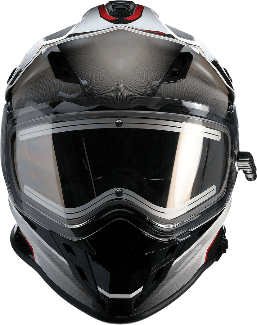 Z1R 0101-14053 Range Snow Helmet - Bladestorm - Electric - Dual Pane - Black/Red/White - XS — image 3 of 5