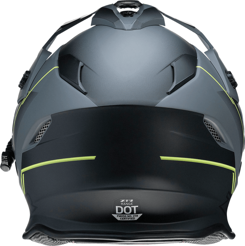 Z1R 0101-14066 Range Snow Helmet - Bladestorm - Electric - Dual Pane - Gray/Black/Hi-Viz Yellow - Small — image 2 of 7