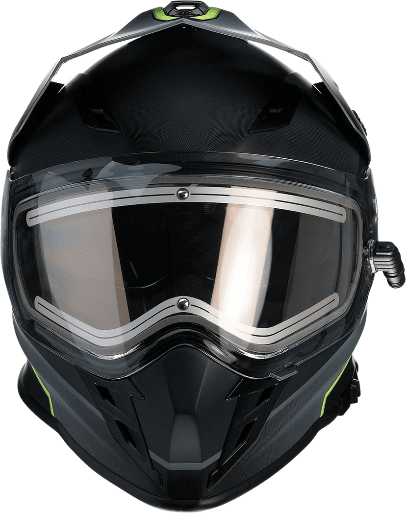 Z1R 0101-14066 Range Snow Helmet - Bladestorm - Electric - Dual Pane - Gray/Black/Hi-Viz Yellow - Small — image 3 of 7