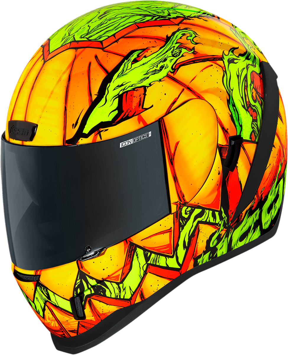 ICON 0101-14103 Airform™ Helmet - Trick or Street - Orange - Large