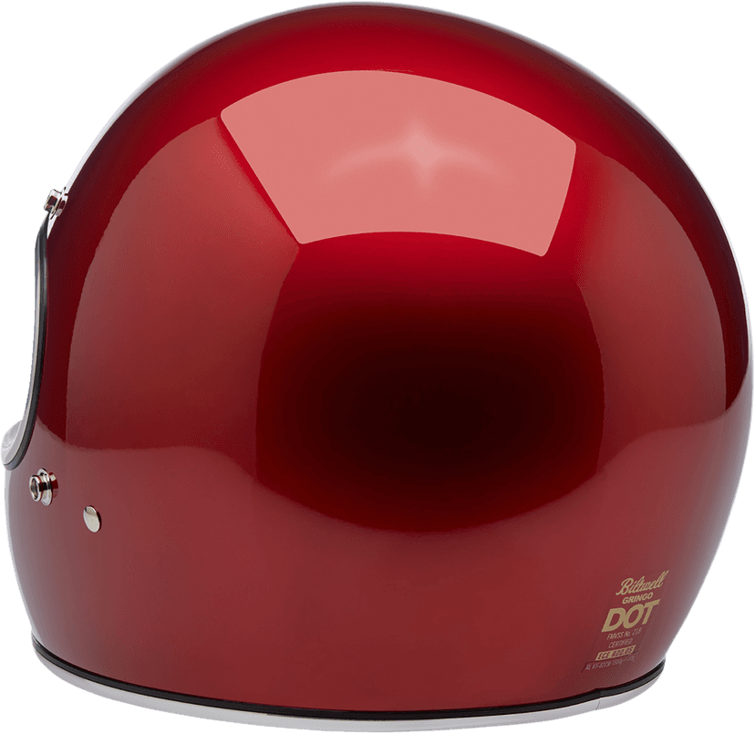 BILTWELL 0101-14305 Gringo Helmet - Metallic Cherry Red - XS — image 5 of 6