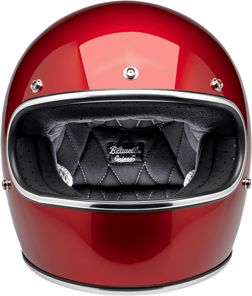 BILTWELL 0101-14305 Gringo Helmet - Metallic Cherry Red - XS — image 2 of 6