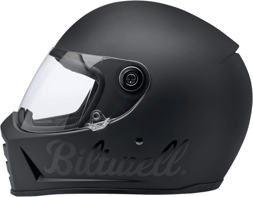 BILTWELL 0101-14359 Lane Splitter Helmet - Factory - Flat Black - XS — image 3 of 7