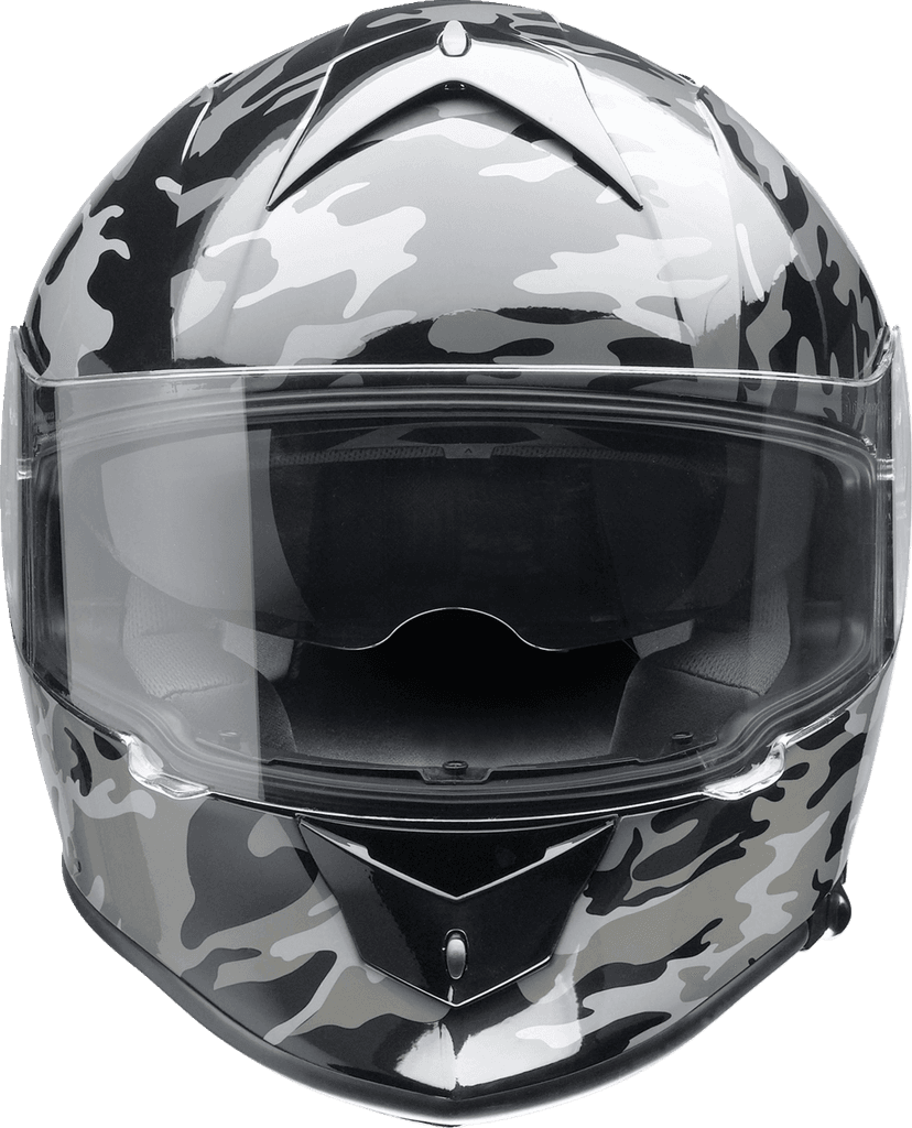 Z1R 0101-14366 Warrant Helmet - Camo - Black/Gray - Small — image 4 of 6