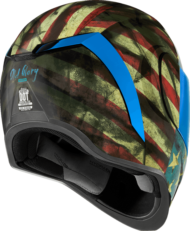 ICON 0101-14782 Airform™ Helmet - Old Glory - XS — image 3 of 13