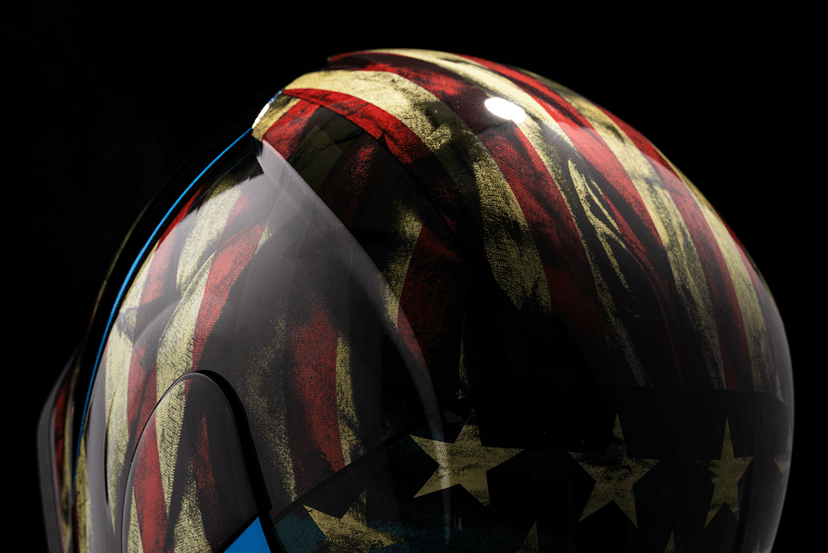 ICON 0101-14786 Airform™ Helmet - Old Glory - XL — image 7 of 13