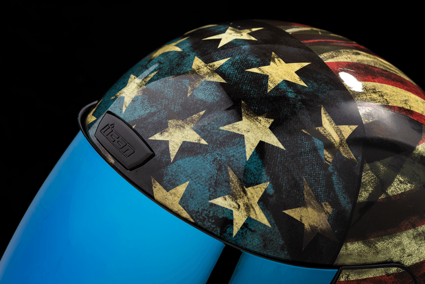 ICON 0101-14788 Airform™ Helmet - Old Glory - 3XL — image 4 of 13