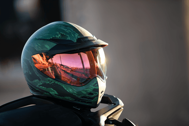 ICON 0101-14924 Domain™ Helmet - Tiger's Blood - Green - Small — image 10 of 13