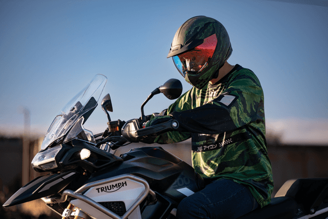 ICON 0101-14927 Domain™ Helmet - Tiger's Blood - Green - XL — image 12 of 13