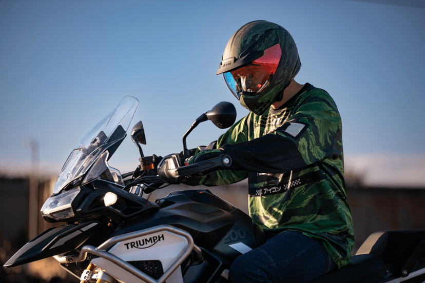 ICON 0101-14927 Domain™ Helmet - Tiger's Blood - Green - XL — image 12 of 13