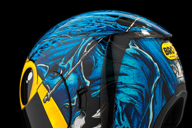 ICON 0101-14931 Airform™ Helmet - MIPS® - Brozak - Blue - Small — image 6 of 12