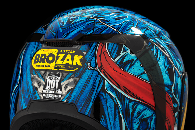 ICON 0101-14933 Airform™ Helmet - MIPS® - Brozak - Blue - Large — image 10 of 12