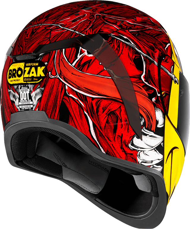 ICON 0101-14938 Airform™ Helmet - MIPS® - Brozak - Red - Small — image 2 of 13