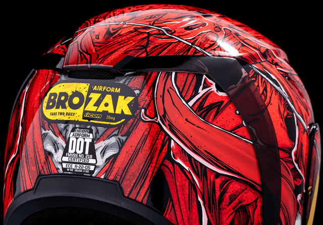 ICON 0101-14938 Airform™ Helmet - MIPS® - Brozak - Red - Small — image 8 of 13
