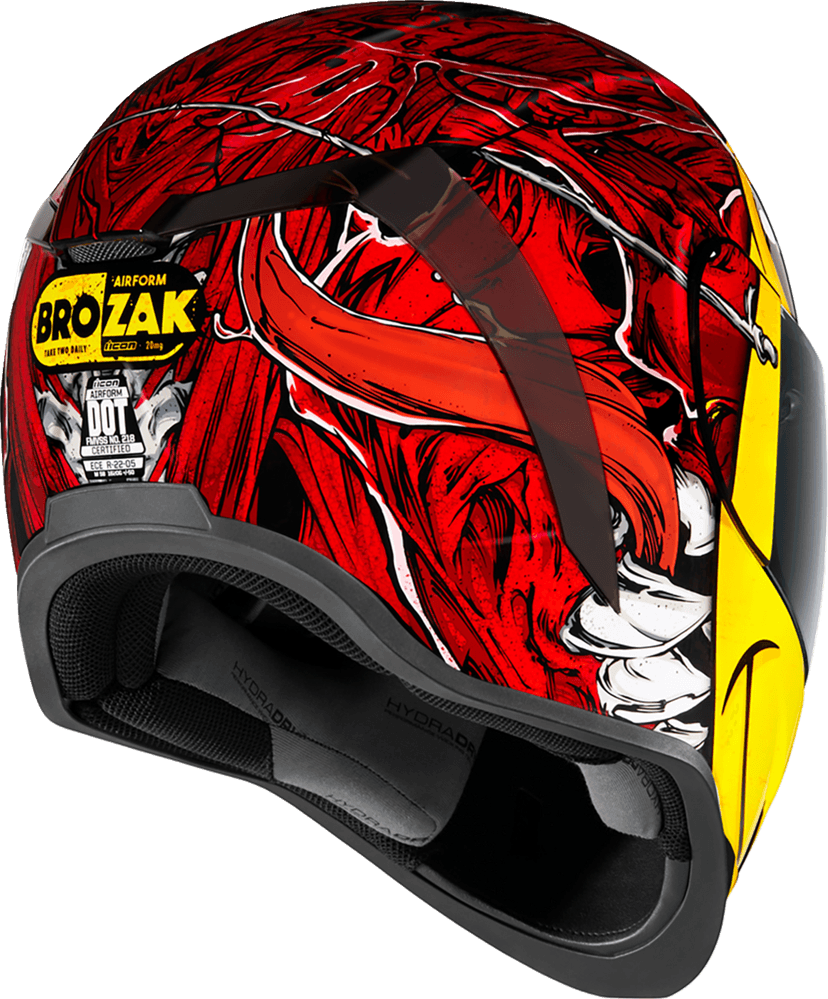 ICON 0101-14940 Airform™ Helmet - MIPS® - Brozak - Red - Large — image 2 of 13