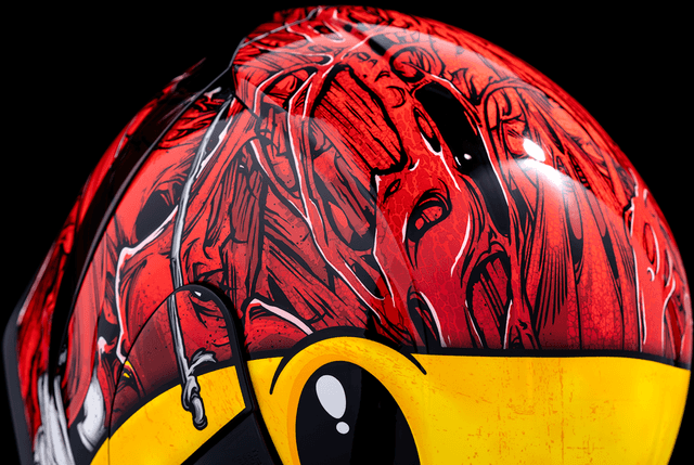 ICON 0101-14940 Airform™ Helmet - MIPS® - Brozak - Red - Large — image 4 of 13
