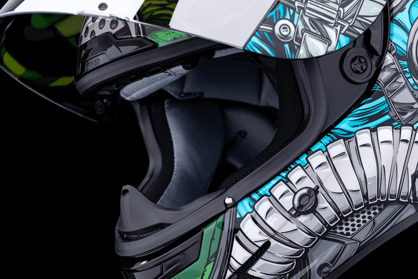 ICON 0101-14944 Airframe Pro™ Helmet - Outbreak - Blue - XS — image 11 of 11