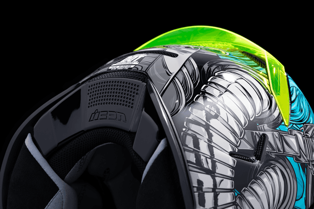 ICON 0101-14944 Airframe Pro™ Helmet - Outbreak - Blue - XS — image 9 of 11