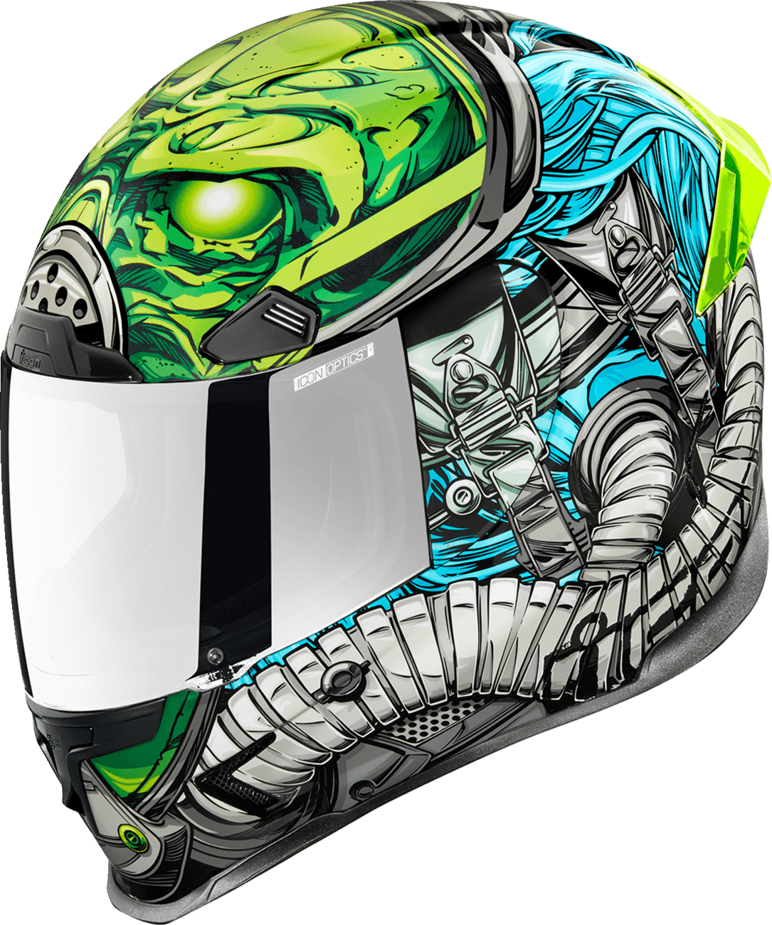 ICON 0101-14945 Airframe Pro™ Helmet - Outbreak - Blue - Small