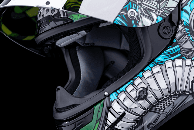 ICON 0101-14945 Airframe Pro™ Helmet - Outbreak - Blue - Small — image 11 of 11