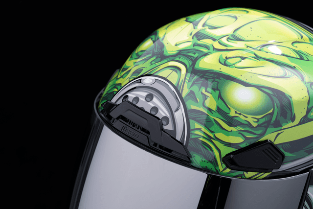 ICON 0101-14946 Airframe Pro™ Helmet - Outbreak - Blue - Medium — image 6 of 11