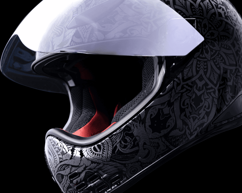 ICON 0101-14960 Domain™ Helmet - Gravitas - Black - Medium — image 3 of 9