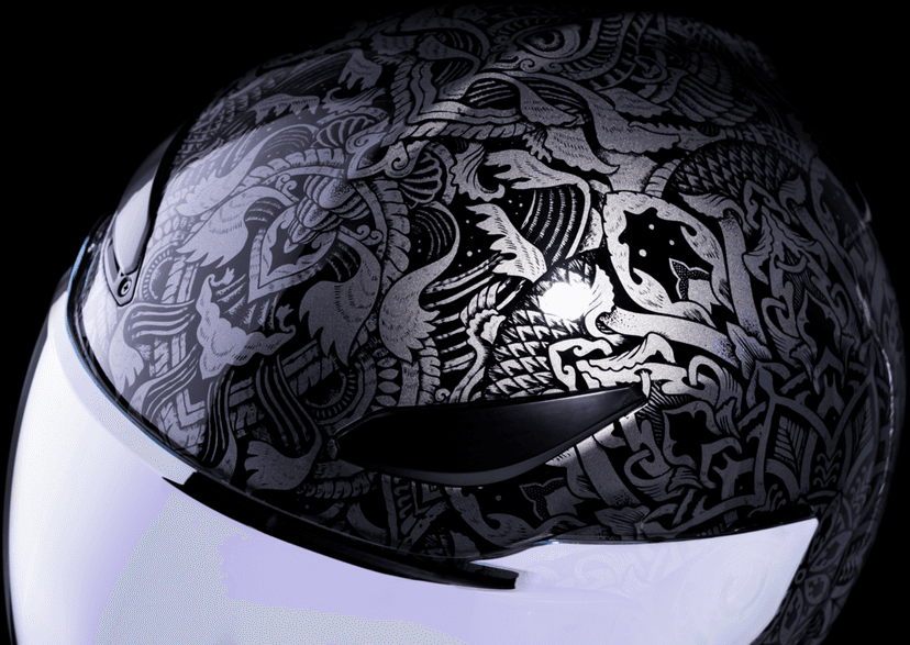 ICON 0101-14962 Domain™ Helmet - Gravitas - Black - XL — image 7 of 9