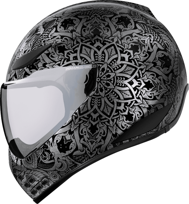 ICON 0101-14963 Domain™ Helmet - Gravitas - Black - 2XL — image 4 of 9