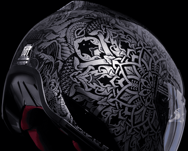 ICON 0101-14963 Domain™ Helmet - Gravitas - Black - 2XL — image 9 of 9