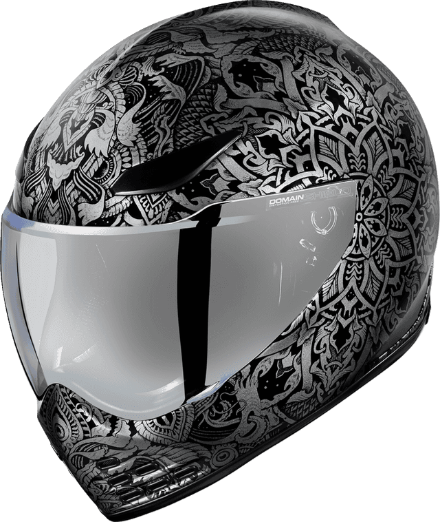 ICON 0101-14964 Domain™ Helmet - Gravitas - Black - 3XL — image 1 of 9