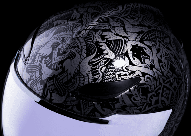 ICON 0101-14964 Domain™ Helmet - Gravitas - Black - 3XL — image 8 of 9
