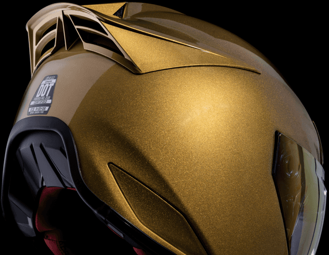 ICON 0101-14965 Domain™ Helmet - Cornelius - Gold - XS — image 4 of 9
