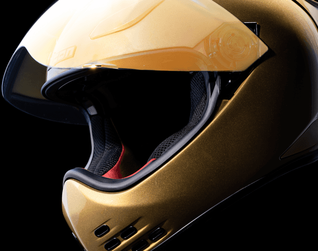 ICON 0101-14967 Domain™ Helmet - Cornelius - Gold - Medium — image 8 of 9