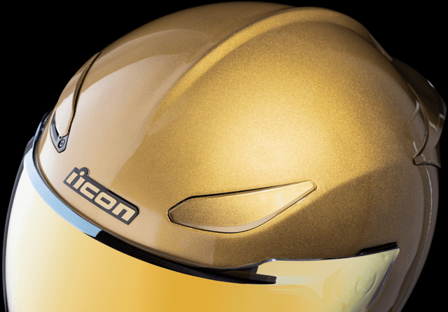 ICON 0101-14969 Domain™ Helmet - Cornelius - Gold - XL — image 8 of 9