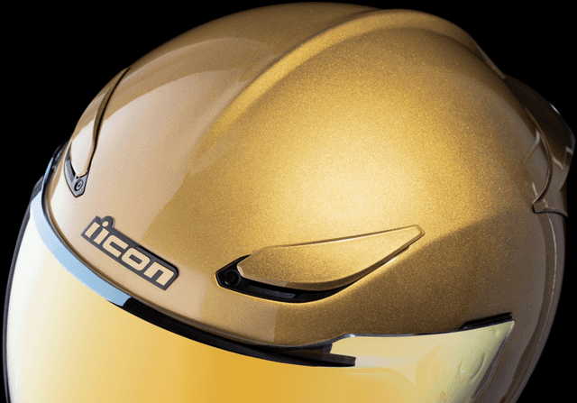 ICON 0101-14969 Domain™ Helmet - Cornelius - Gold - XL — image 6 of 9
