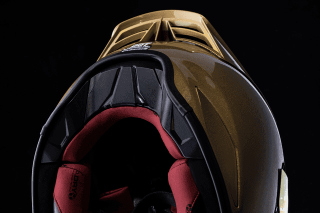 ICON 0101-14971 Domain™ Helmet - Cornelius - Gold - 3XL — image 8 of 9