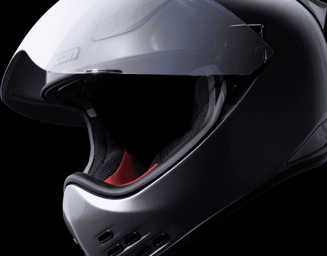 ICON 0101-14973 Domain™ Helmet - Cornelius - Silver - Small — image 4 of 9