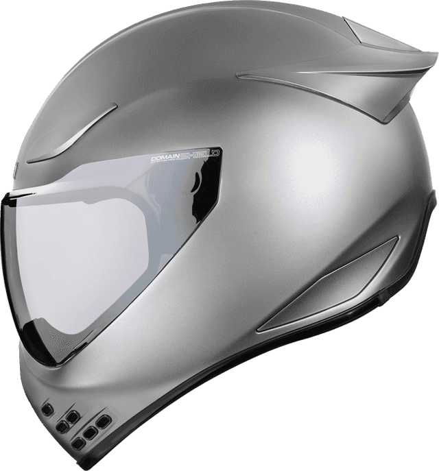 ICON 0101-14975 Domain™ Helmet - Cornelius - Silver - Large — image 7 of 9