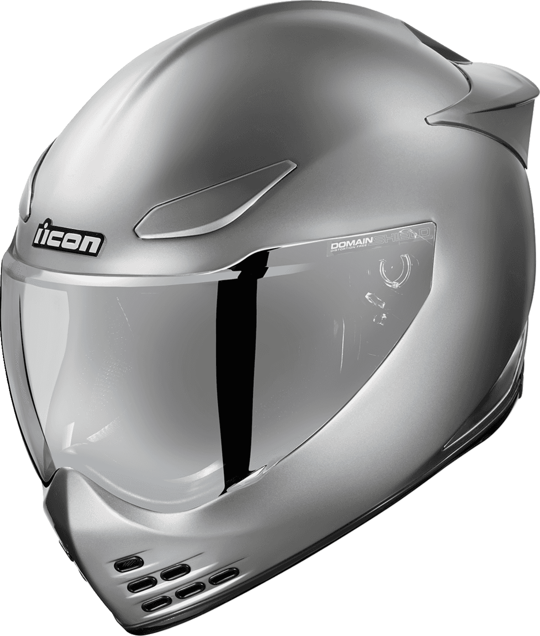 ICON 0101-14977 Domain™ Helmet - Cornelius - Silver - 2XL