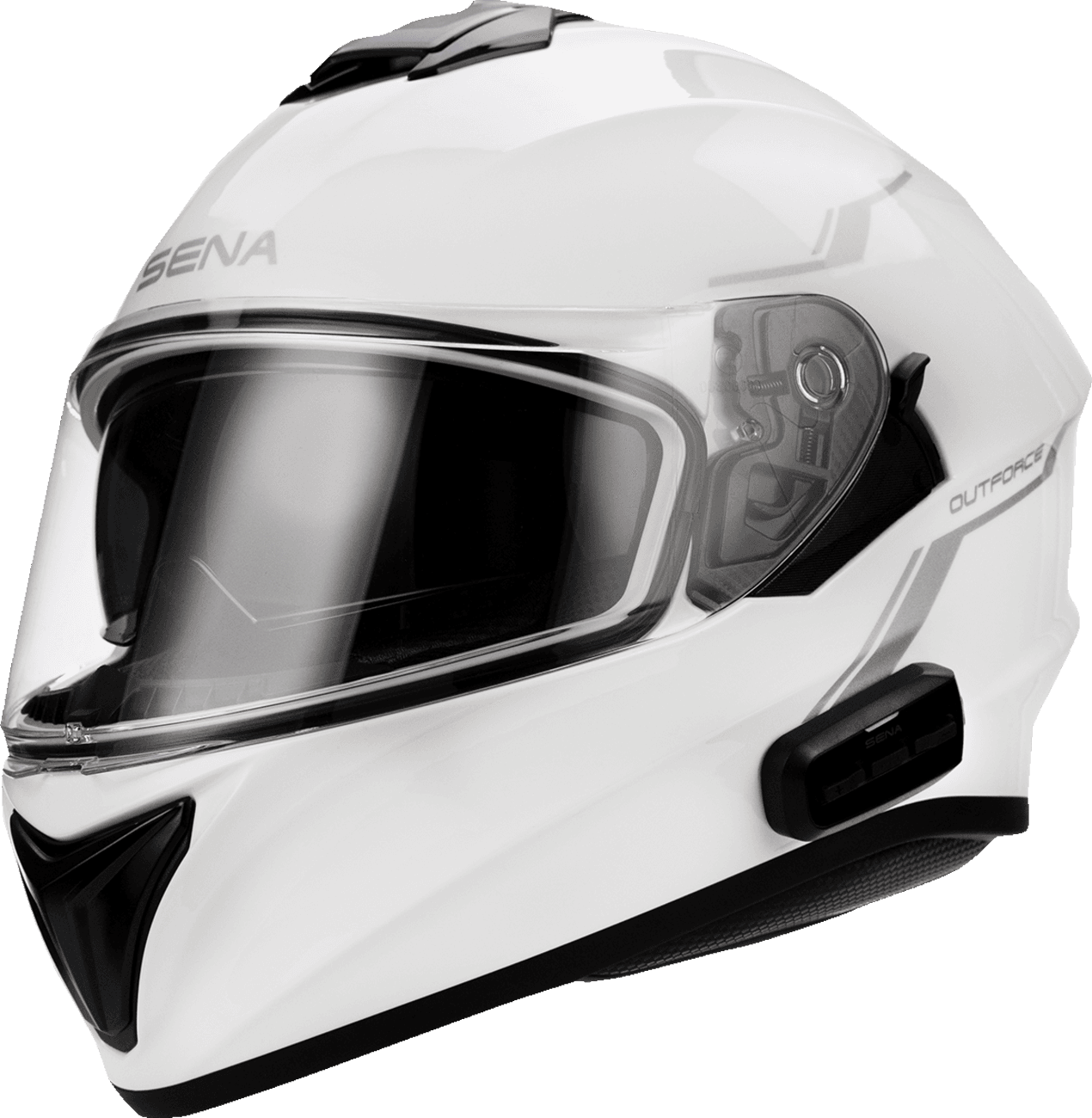 SENA 0101-15034 OutForce Helmet - Glossy White - 2XL