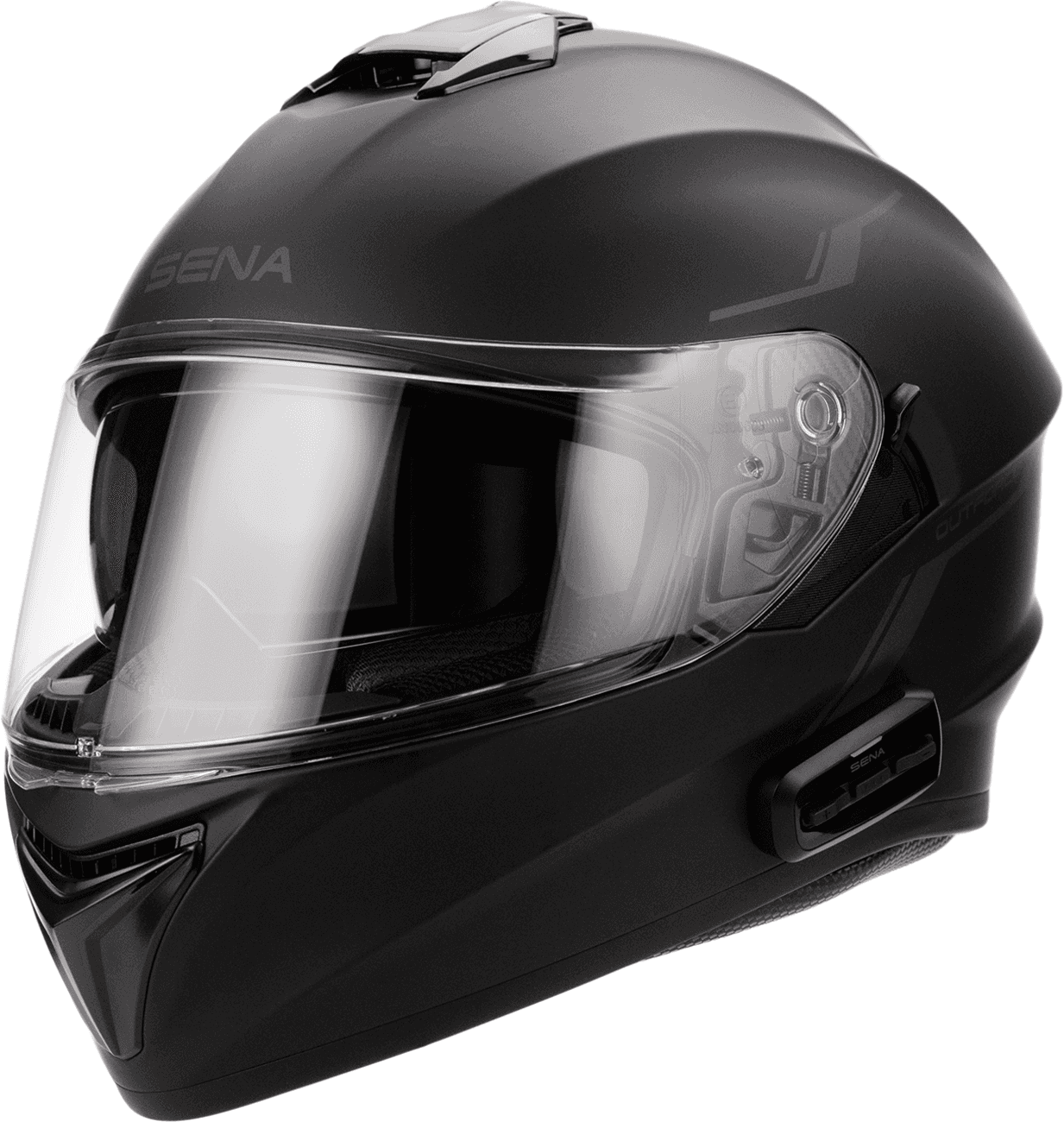 SENA 0101-15036 OutForce Helmet - Matte Black - Medium